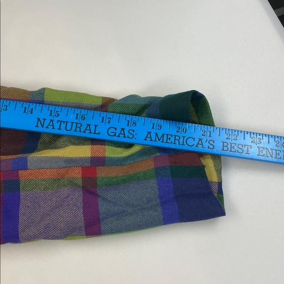 Avoca of Scotland Colorful Plaid Two-Piece Set marked size S jacket and skirt - Picture 8 of 16